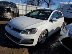 Salvage cars for sale at Lansing, MI auction: 2015 Volkswagen GTI