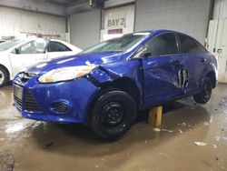 Salvage cars for sale at Elgin, IL auction: 2012 Ford Focus S