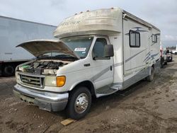 Salvage cars for sale from Copart Houston, TX: 2005 Gufs 2005 Ford Econoline E450 Super Duty Cutaway Van