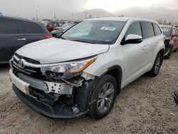 Carros salvage sin ofertas aún a la venta en subasta: 2014 Toyota Highlander LE