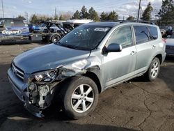 Salvage cars for sale at Denver, CO auction: 2007 Toyota Rav4 Limited