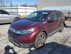 Salvage cars for sale at Spartanburg, SC auction: 2019 Honda CR-V EX