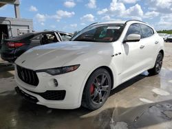 Salvage cars for sale at West Palm Beach, FL auction: 2018 Maserati Levante Sport