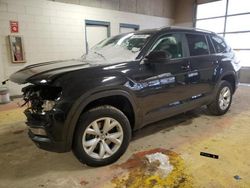 Salvage cars for sale at Indianapolis, IN auction: 2019 Volkswagen Atlas S