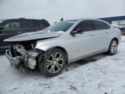 Salvage cars for sale at Woodhaven, MI auction: 2014 Chevrolet Impala LT