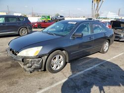 Honda Accord ex Vehiculos salvage en venta: 2006 Honda Accord EX