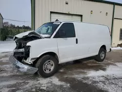 Salvage trucks for sale at Ham Lake, MN auction: 2020 Chevrolet Express G2500