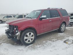 Ford Vehiculos salvage en venta: 2015 Ford Expedition Platinum