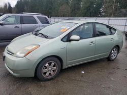 Salvage cars for sale at Arlington, WA auction: 2008 Toyota Prius