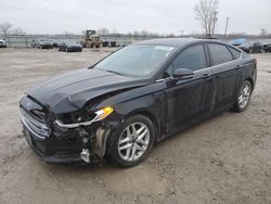 Salvage cars for sale at Kansas City, KS auction: 2015 Ford Fusion SE