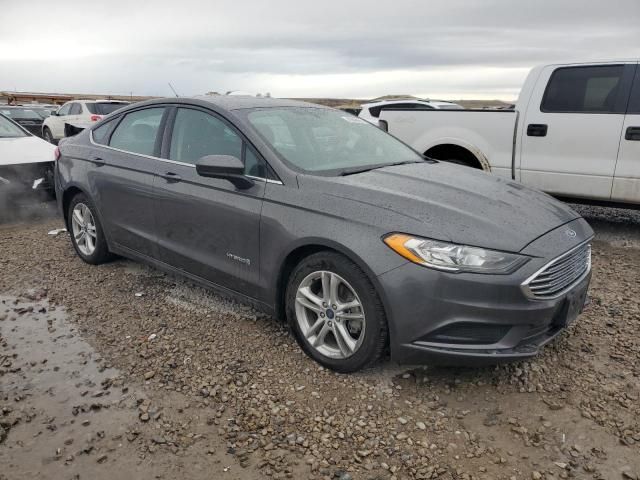 2018 Ford Fusion SE Hybrid