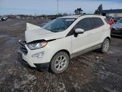 Ford salvage cars for sale: 2021 Ford Ecosport SE