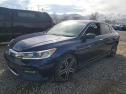 Salvage cars for sale at Magna, UT auction: 2016 Honda Accord Sport