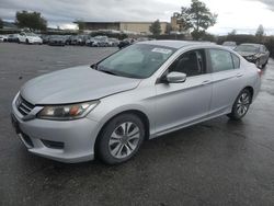 Salvage cars for sale at San Martin, CA auction: 2013 Honda Accord LX