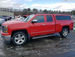 Salvage cars for sale from Copart Exeter, RI: 2015 Chevrolet Silverado K1500