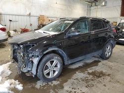 Salvage cars for sale at Milwaukee, WI auction: 2015 Toyota Rav4 XLE