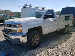 Chevrolet Silverado c2500 Heavy dut salvage cars for sale: 2018 Chevrolet Silverado C2500 Heavy Duty