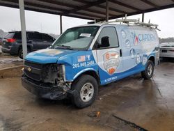 Chevrolet Express g2500 salvage cars for sale: 2015 Chevrolet Express G2500