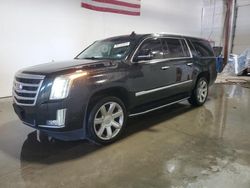 Clean Title Cars for sale at auction: 2018 Cadillac Escalade ESV Luxury