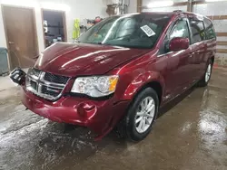 Salvage cars for sale at Pekin, IL auction: 2019 Dodge Grand Caravan SXT