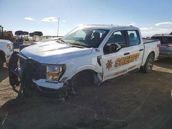 Salvage cars for sale at Brighton, CO auction: 2021 Ford F150 Police Responder