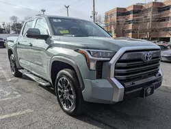 Salvage cars for sale at North Billerica, MA auction: 2024 Toyota Tundra Crewmax Limited