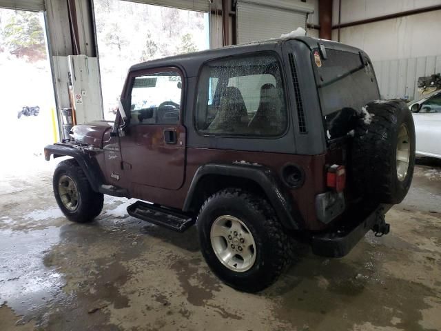 2001 Jeep Wrangler / TJ Sport