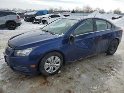 Chevrolet salvage cars for sale: 2012 Chevrolet Cruze LS