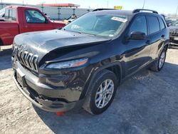 Salvage cars for sale at Cahokia Heights, IL auction: 2016 Jeep Cherokee Sport