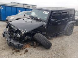 Jeep salvage cars for sale: 2015 Jeep Wrangler Unlimited Sport