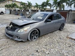 Infiniti salvage cars for sale: 2010 Infiniti G37 Base