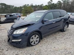 Salvage cars for sale at Houston, TX auction: 2017 Chevrolet Traverse LT