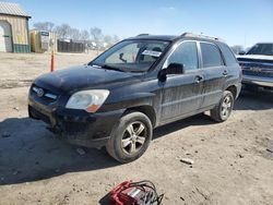 Salvage cars for sale at Pekin, IL auction: 2010 KIA Sportage LX