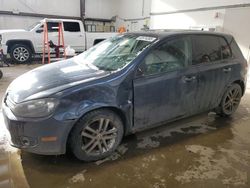 Salvage cars for sale at Nisku, AB auction: 2010 Volkswagen Golf