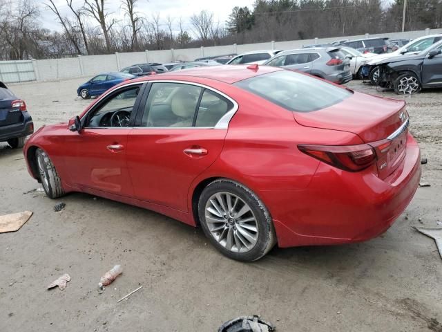 2021 Infiniti Q50 Luxe