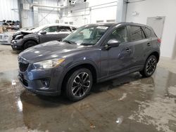 Vehiculos salvage en venta de Copart Ottawa, ON: 2014 Mazda CX-5 Touring