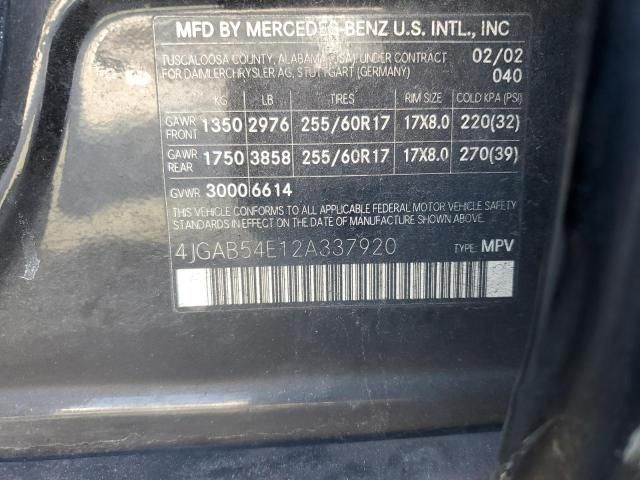 2002 Mercedes-Benz ML 320