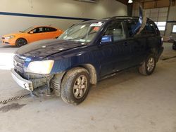 Salvage cars for sale at Sandston, VA auction: 2001 Toyota Highlander