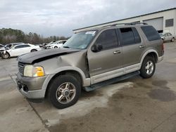 Ford salvage cars for sale: 2002 Ford Explorer XLT