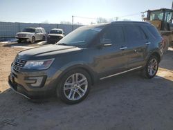 Ford salvage cars for sale: 2016 Ford Explorer Limited