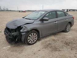 Salvage cars for sale from Copart New Braunfels, TX: 2018 Nissan Sentra S