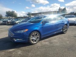 Salvage cars for sale at San Martin, CA auction: 2017 Ford Fusion SE