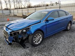 Salvage cars for sale at Spartanburg, SC auction: 2019 Hyundai Sonata SE