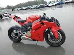 Salvage motorcycles for sale at Apopka, FL auction: 2025 Ducati Panigale V