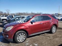 Chevrolet Equinox lt salvage cars for sale: 2011 Chevrolet Equinox LT