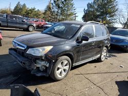 Salvage cars for sale at Denver, CO auction: 2015 Subaru Forester 2.5I Premium