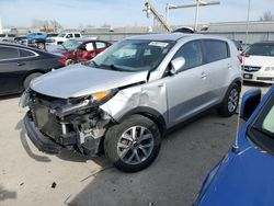 Salvage cars for sale at Kansas City, KS auction: 2016 KIA Sportage LX