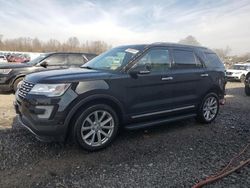 Ford Explorer Limited salvage cars for sale: 2017 Ford Explorer Limited