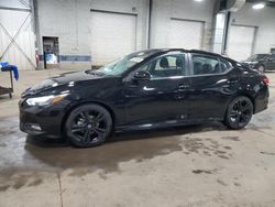 Salvage cars for sale at Ham Lake, MN auction: 2021 Nissan Sentra SR