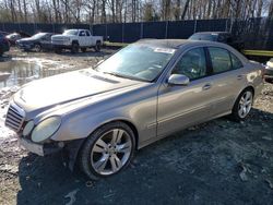 Salvage cars for sale at Waldorf, MD auction: 2008 Mercedes-Benz E 350